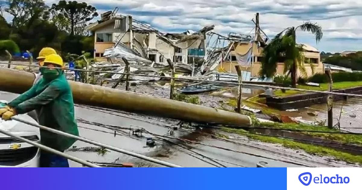 Tragedia En El Sur De Brasil Cicl N Extratropical Deja Muertos Y