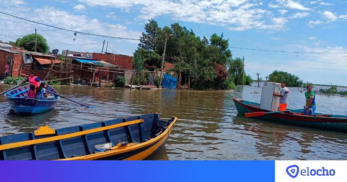 Hay M S De Mil Evacuados Por La Creciente De Los R Os Paran Y Uruguay