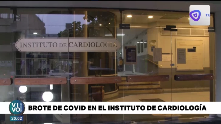 Brote de Covid en el Instituto de Cardiología