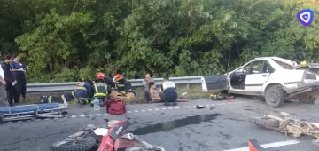 Falleció una de las niñas del accidente en la Cuesta del 25