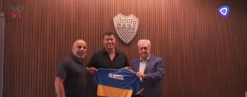 Jorge Almirón fue presentado como nuevo DT de Boca