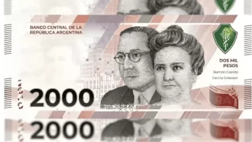 El Banco Central adelantó la llegada del nuevo billete de $2.000  y comenzaría a circular la semana que viene