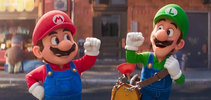 Mario Bros se convirtió en la pelicula más taquillera del año en Estados Unidos