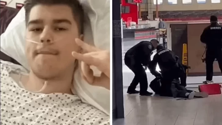 Grababa un video para sus redes, le hizo una broma a un extraño y terminó en el hospital