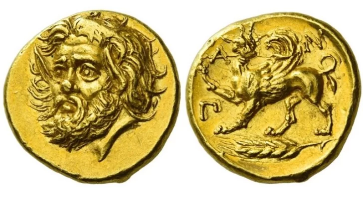 Récord: una antigua moneda griega se vendió por 6 millones de dólares