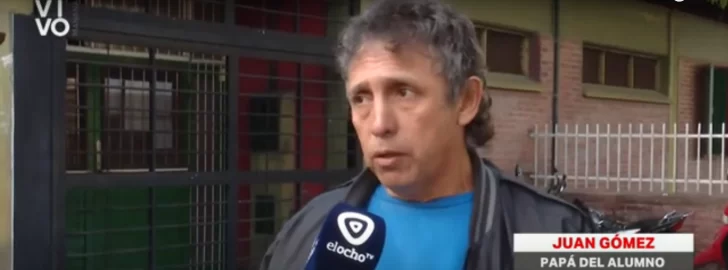 Habló el padre del alumno agredido por un profesor en la Escuela Técnica de Lules