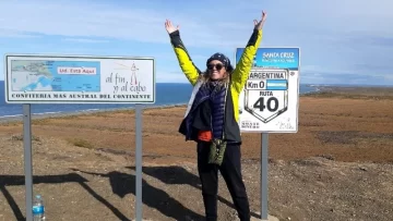 Mirta tiene 66 años y unió toda la ruta 40 en bicicleta: “La edad es solo un número”