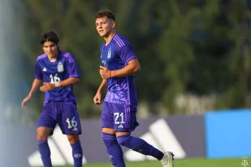 La Selección Argentina Sub-20 goleó a República Dominicana, Maestro Puch anotó uno de los tantos