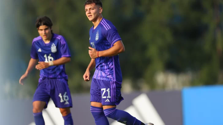 La Selección Argentina Sub-20 goleó a República Dominicana, Maestro Puch anotó uno de los tantos