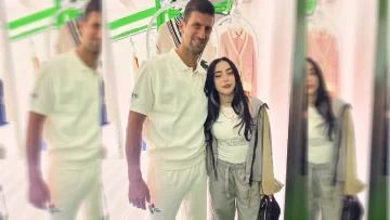 De una número uno a otro: Nicki Nicole y Novak Djokovic se encontraron en París