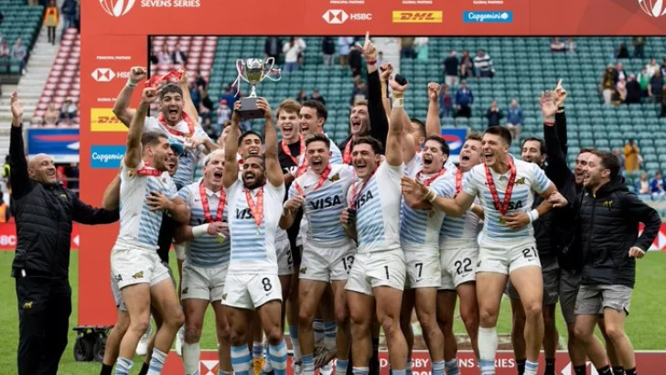 Los Pumas 7s hacen historia y suman otro título al consagrarse campeones frente a Fiji en el Seven de Londres