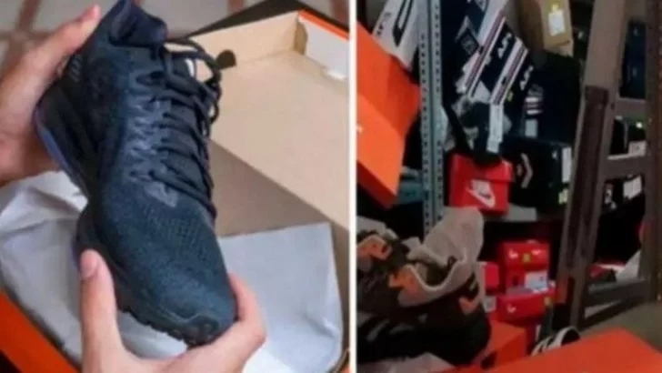 Entraron a robar a una zapatería en Perú, se llevaron más de 200 zapatillas, pero todas del mismo pie