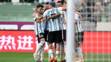 Argentina se prepara para el amistoso de este lunes con Indonesia