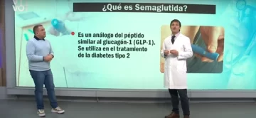 El doctor Mario Vega explicó qué es la Semaglutida y cuáles son sus beneficios