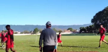 San Martín de Tucumán se prepara para el partido con Defensores de Belgrano