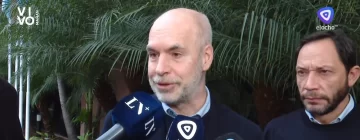 Horacio Rodríguez Larreta regresó a Buenos Aires luego de reunirse con Sánchez y Alfaro