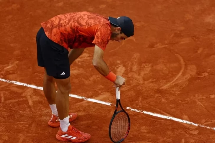 Cerúndulo fue eliminado con polémica en Roland Garros