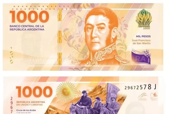 Vuelven los próceres a los billetes argentinos