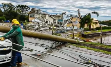 Tragedia en el sur de Brasil: ciclón extratropical deja 8 muertos y 19 desaparecidos