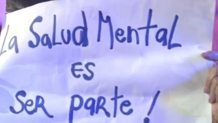 Protestas del personal de salud mental del Siprosa