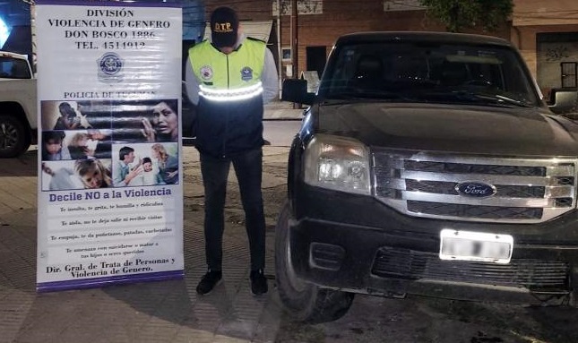 Recuperaron una camioneta con pedido de secuestro que era conducida por menores de edad