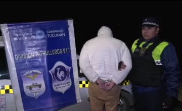 La policía frustró un intento de robo y capturó al delincuente