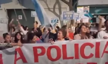 Marchas y reclamos en Concepción: vecinos exigen que la Policía Federal no se vaya