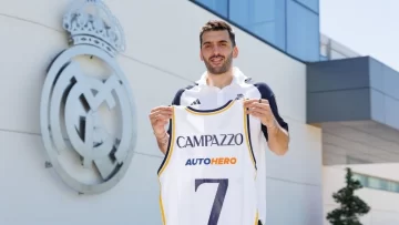 Básquet: Facundo Campazzo fue anunciado como refuerzo del Real Madrid