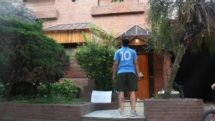 Roberto García Moritán alquiló la casa de Devoto de Diego Maradona para que sea su búnker de campaña