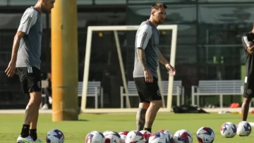 Las imágenes del último entrenamiento de Lionel Messi antes de su posible debut con el Inter de Miami