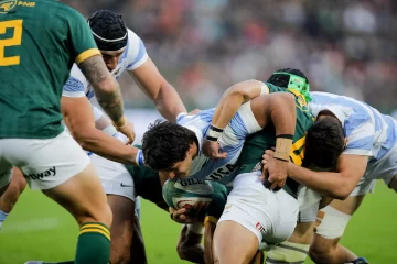 Los Pumas perdieron por uno con Sudáfrica