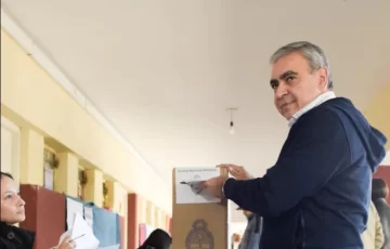 El precandidato a Diputado Nacional, Germán Alfaro, emitió su voto