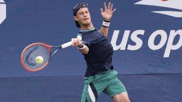 El Peque Schwartzman perdió en primera ronda y se despidió del Us Open