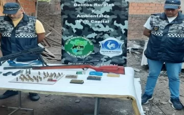 Desbarataron una banda que se dedicaba a la caza furtiva y a la venta ilegal de aves silvestres