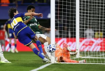 Boca no pudo sacar ventaja ante Palmeiras y definirá el pase a la final en Brasil