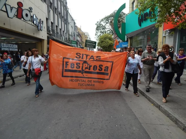 Los Trabajadores Autoconvocados de la Salud vuelven a la calles