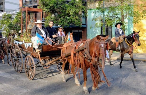 Mañana se realizará la peregrinación gaucha en honor a la Virgen de la Merced