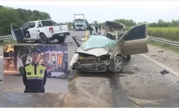 Un empleado de la Policía falleció en un accidente de tránsito