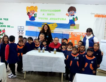 Alumnos de la escuela Guillermo Griet expusieron sobre las emociones de los soldados en Malvinas