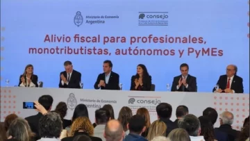 El gobierno anunció medidas de alivio fiscal para pequeños contribuyentes y pymes