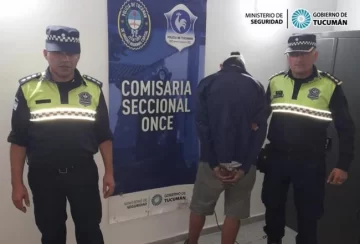 Personal policial logró detener a un peligroso delincuente