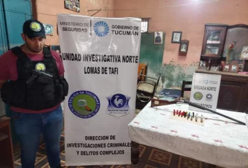 Detuvieron a un sujeto y secuestraron una escopeta con municiones