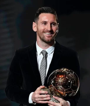 Lionel Messi ganó el Balón de Oro por octava vez en su carrera