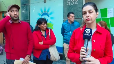 Trabajadores Municipales protestan por despidos injustificados