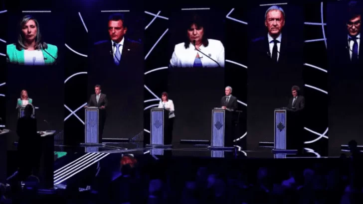 Segundo debate presidencial antes de las elecciones generales del 22 de octubre