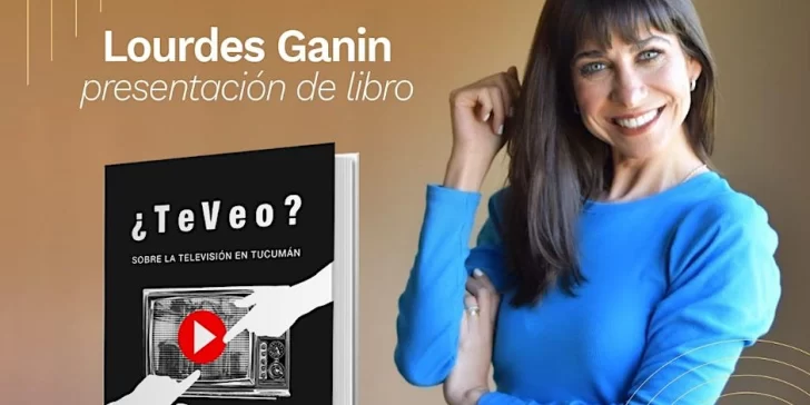 Lourdes Ganin presenta esta tarde su segundo libro titulado “¿Te Veo?”