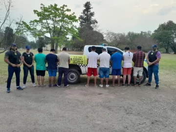 La Policía arrestó a nueve votantes que tenían pedido de captura