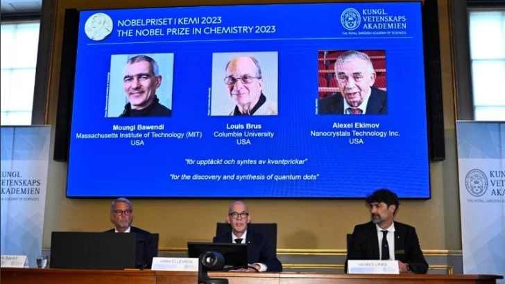 Nobel de Química para tres científicos por el descubrimiento y síntesis de los puntos cuánticos