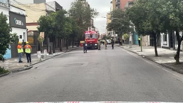 Se incendió un medidor de energía eléctrica en un local céntrico