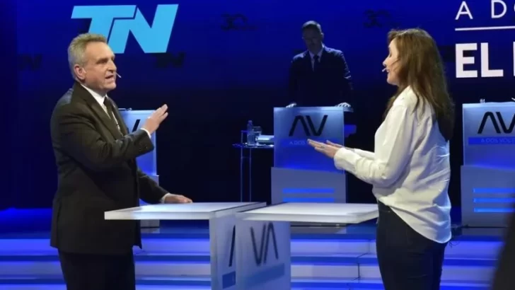 Agustín Rossi y Victoria Villarruel se enfrentan cara a cara esta noche en el debate vicepresidencial
